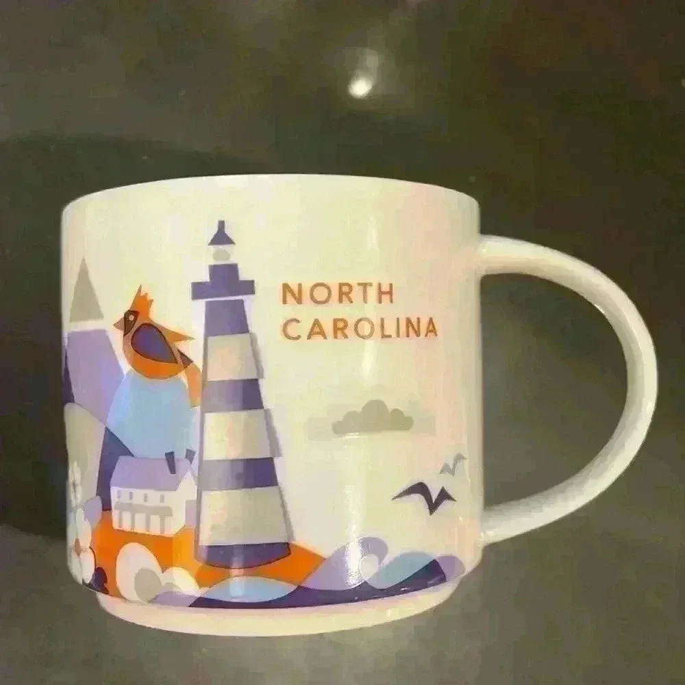 Starbucks You Are Here Collection mug North Carolina 2015